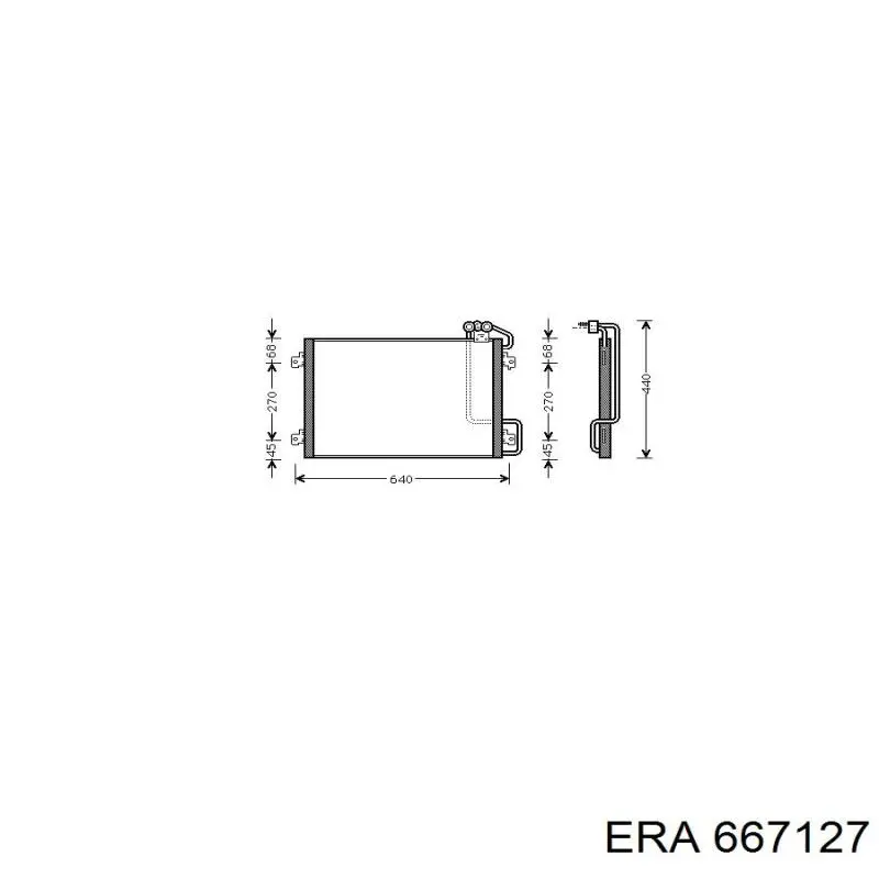 667127 ERA condensador aire acondicionado