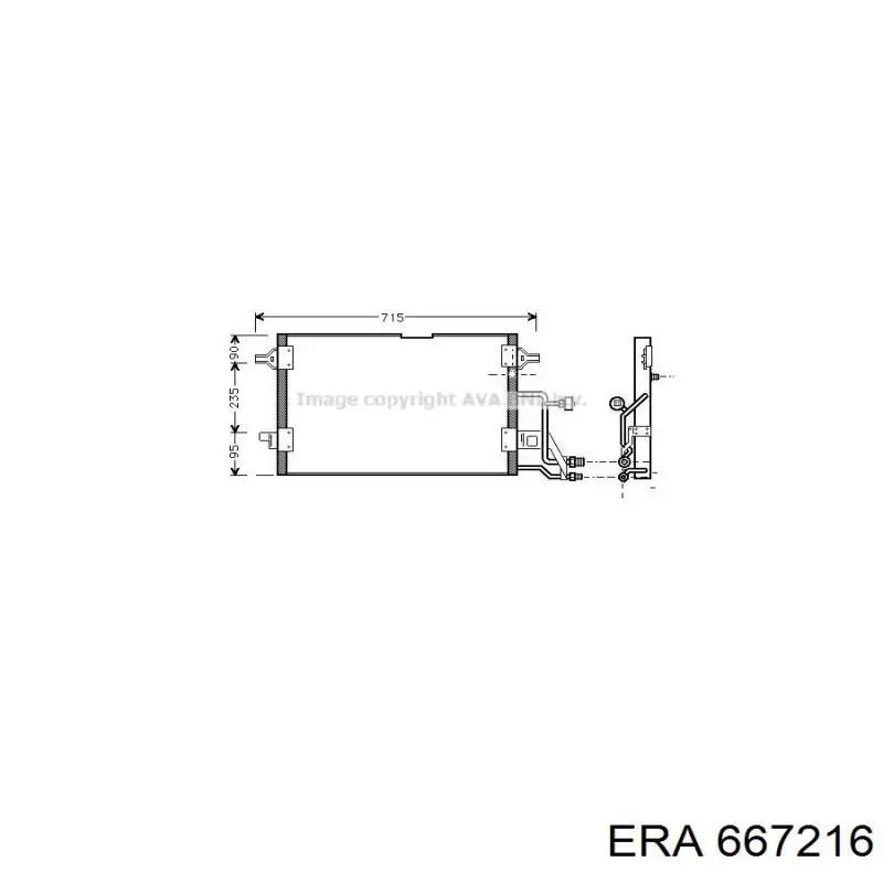 667216 ERA condensador aire acondicionado