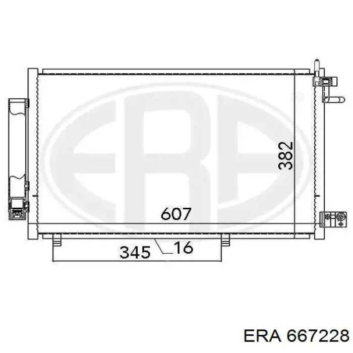 667228 ERA condensador aire acondicionado