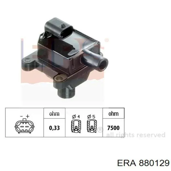 880129 ERA bobina de encendido