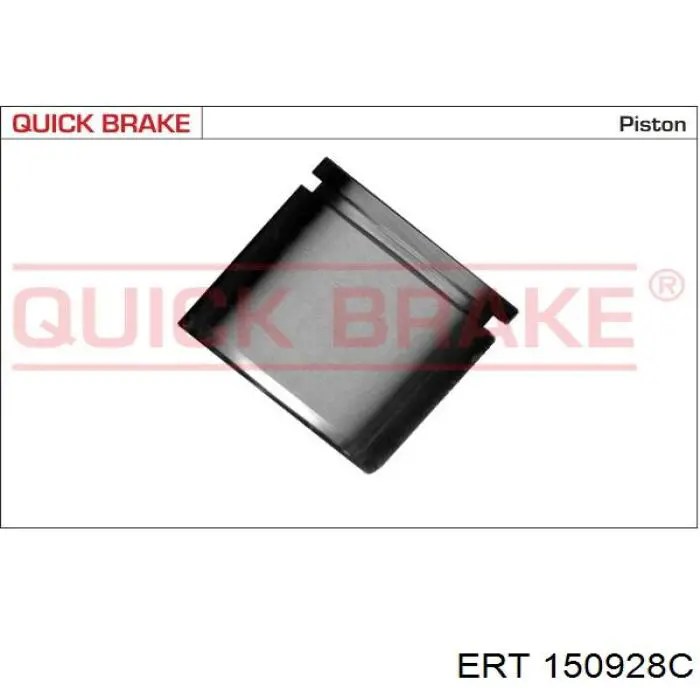 150928-C ERT émbolo, pinza del freno delantera