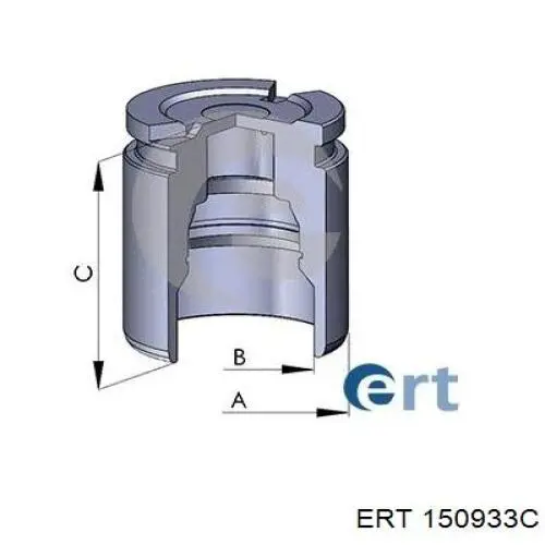 150933-C ERT émbolo, pinza del freno delantera