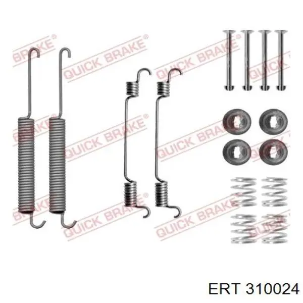 310024 ERT juego de reparación, frenos traseros