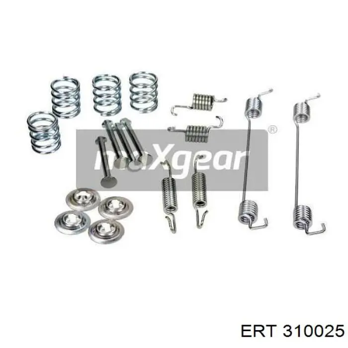 310025 ERT kit de montaje, zapatas de freno traseras