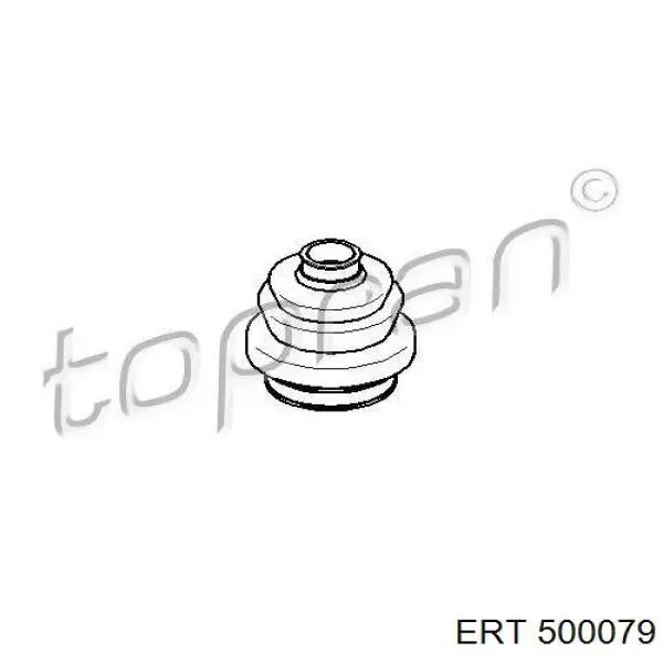 500079 ERT fuelle, árbol de transmisión delantero interior