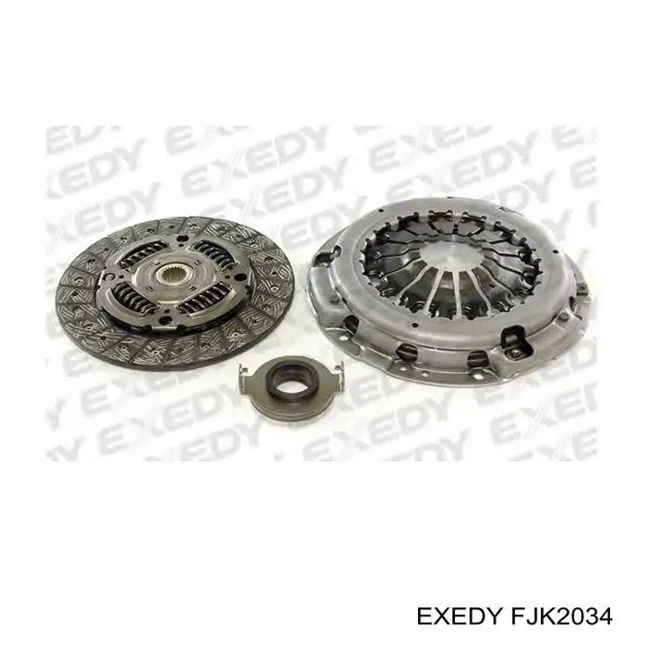 FJK2034 Exedy kit de embrague (3 partes)