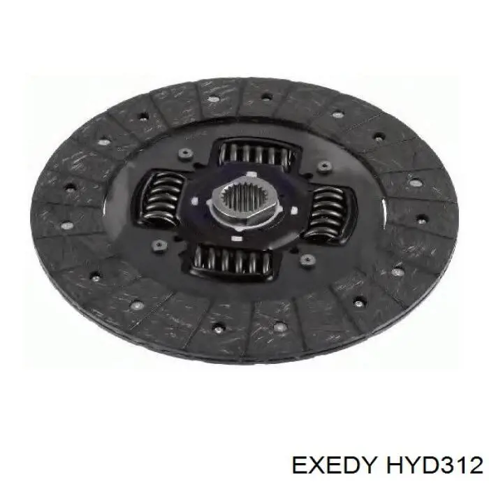 HYD312 Exedy disco de embrague