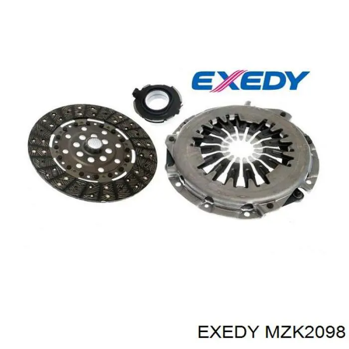 MZK2098 Exedy kit de embrague (3 partes)