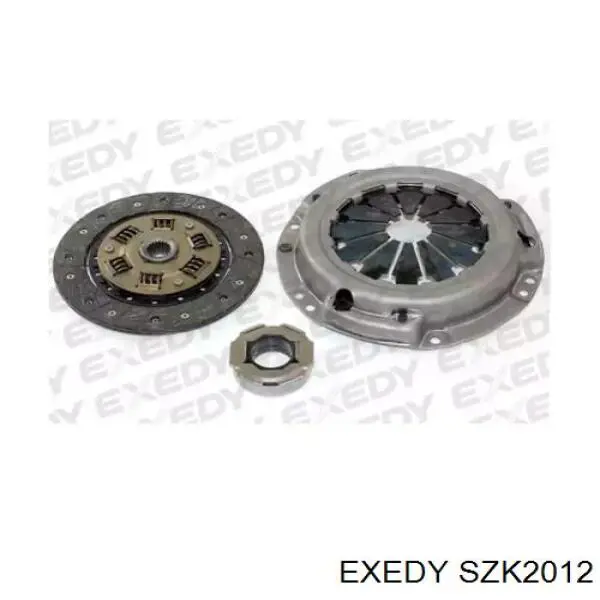 SZK2012 Exedy kit de embrague (3 partes)