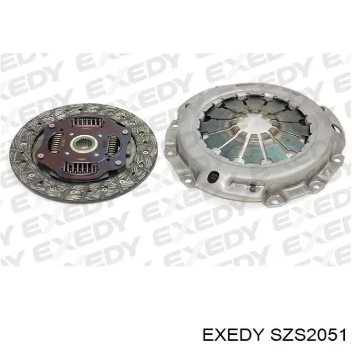 SZS2051 Exedy kit de embrague (3 partes)