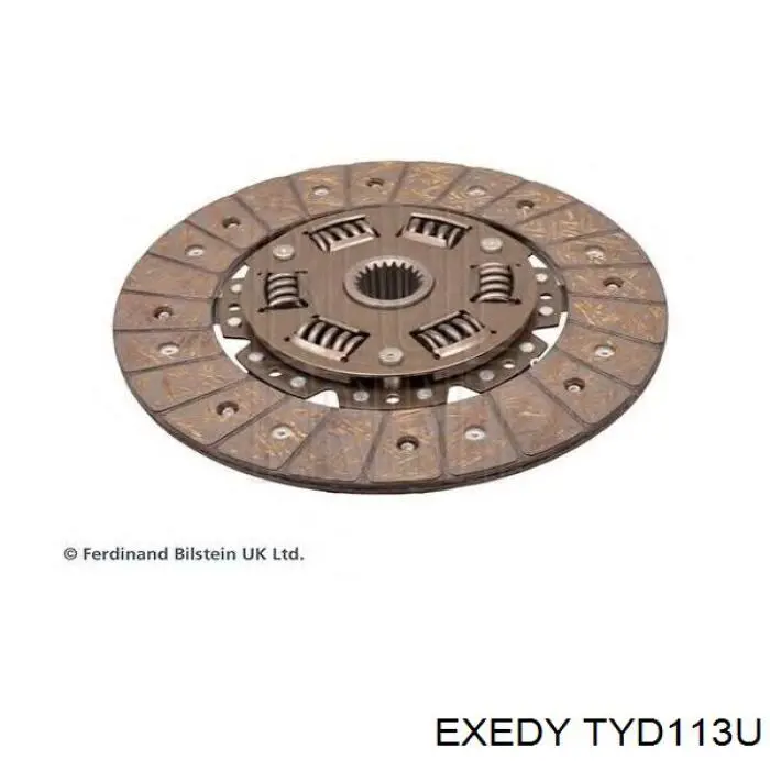 TYD113U Exedy disco de embrague