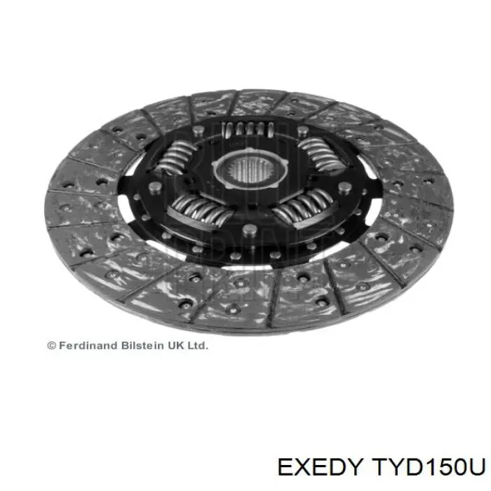 TYD150U Exedy disco de embrague