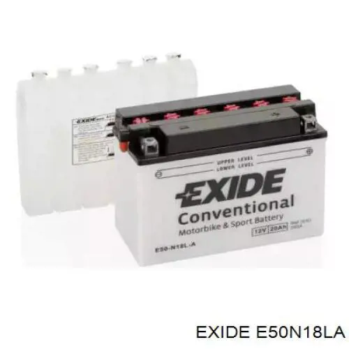 E50N18LA Exide batería de arranque