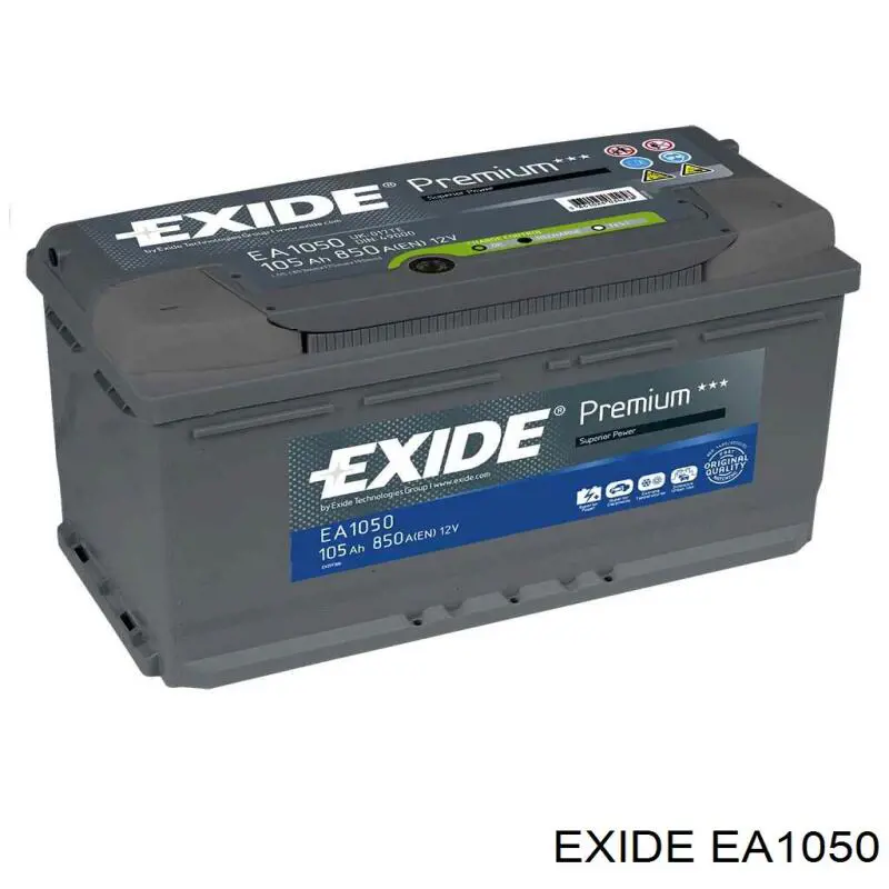 EA1050 Exide batería de arranque