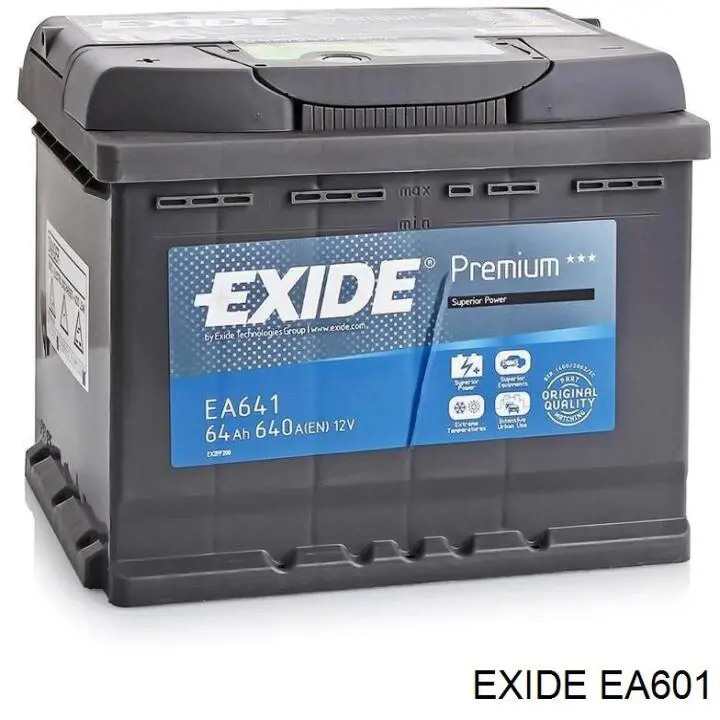 EA601 Exide batería de arranque