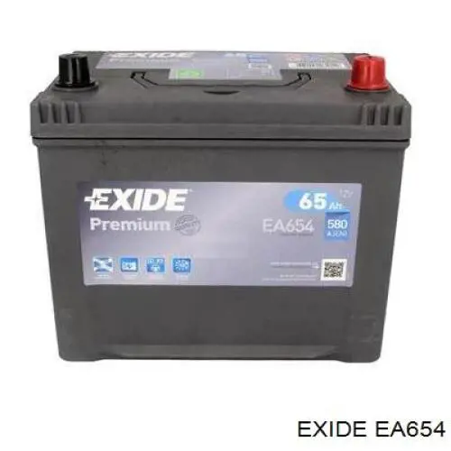 EA654 Exide batería de arranque