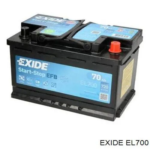 EL700 Exide batería de arranque