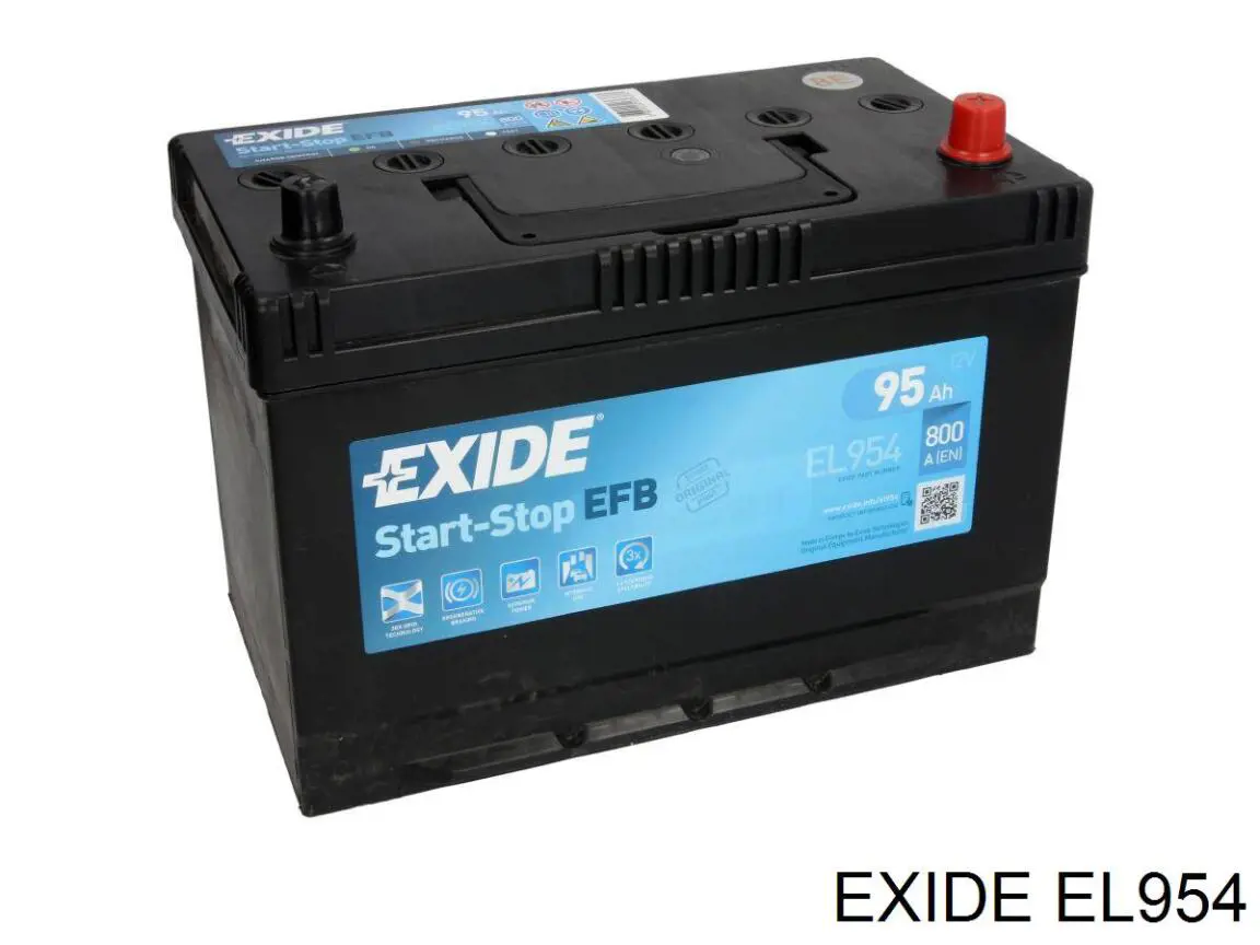 EL954 Exide batería de arranque