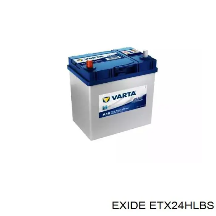 ETX24HLBS Exide batería de arranque