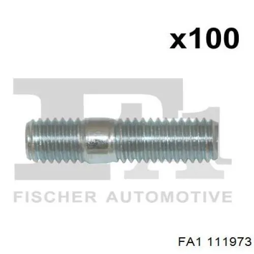 111-973 FA1 junta de tubo de escape silenciador