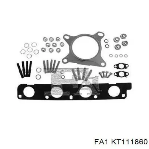 KT111860E Georg Fisher junta de turbina, kit de montaje