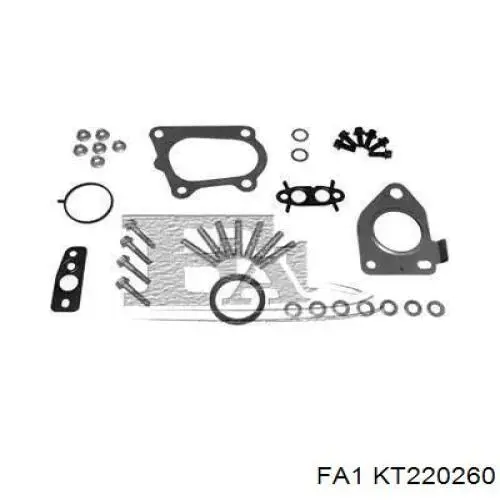 KT220260 FA1 junta de turbina, kit de montaje