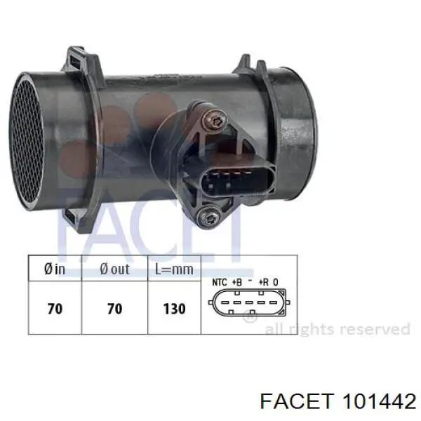  Sensor De Flujo De Aire/Medidor De Flujo (Flujo de Aire Masibo) para Mercedes G W463