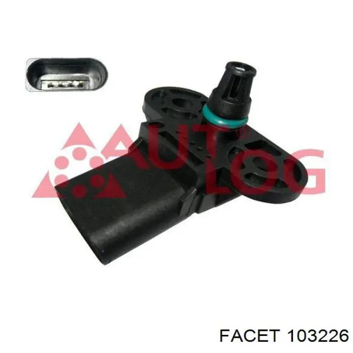 036906051C Bentley sensor de presion del colector de admision