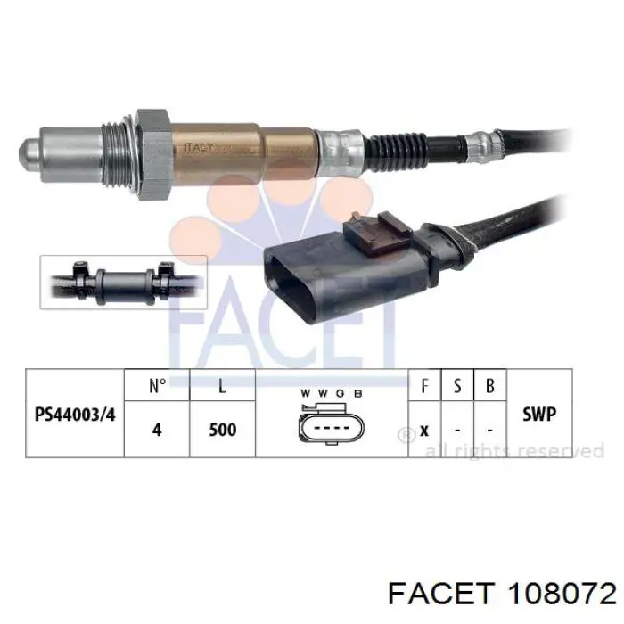  Sonda Lambda Sensor De Oxigeno Para Catalizador para Skoda Fabia 1 