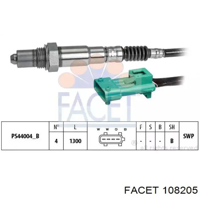  Sonda Lambda para Citroen C4 3A, 3E