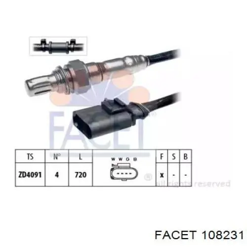 04E906262K VAG sonda lambda sensor de oxigeno post catalizador