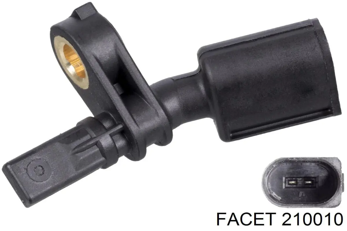 21.0010 Facet sensor abs delantero derecho