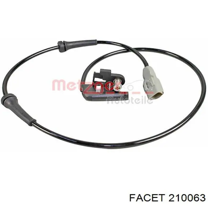  Sensor ABS trasero para Citroen C4 2 