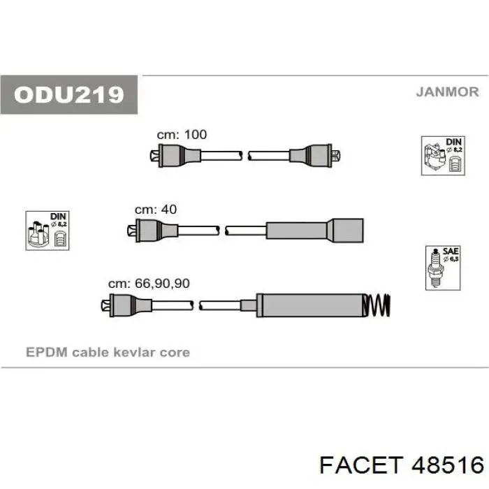 986356800 Bosch juego de cables de encendido