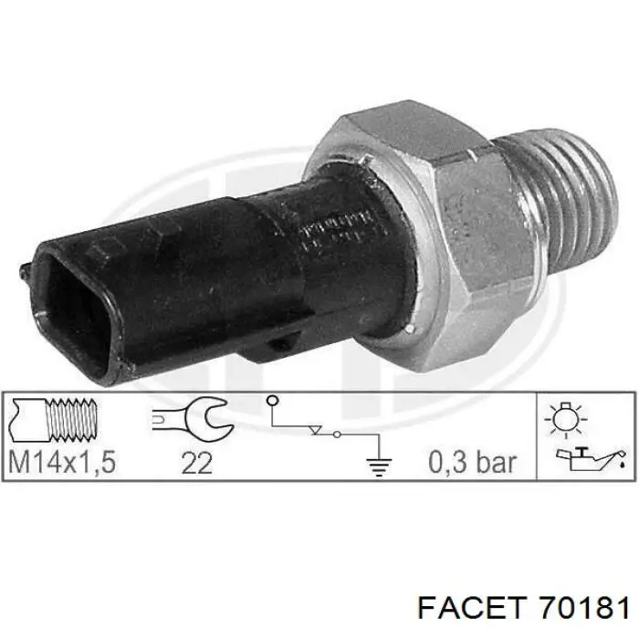 2524000Q0F Nissan indicador, presión del aceite