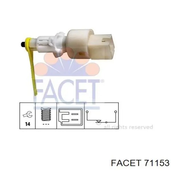  Interruptor Luz De Freno para Peugeot Boxer 230L