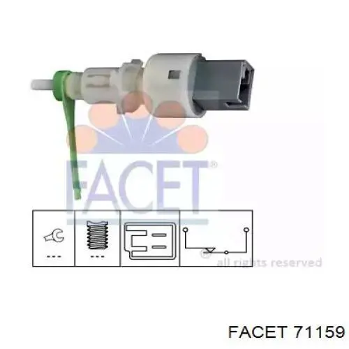  Interruptor De Embrague para Fiat Punto 2 