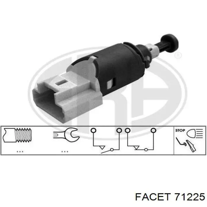  Interruptor Luz De Freno para Renault Scenic JM