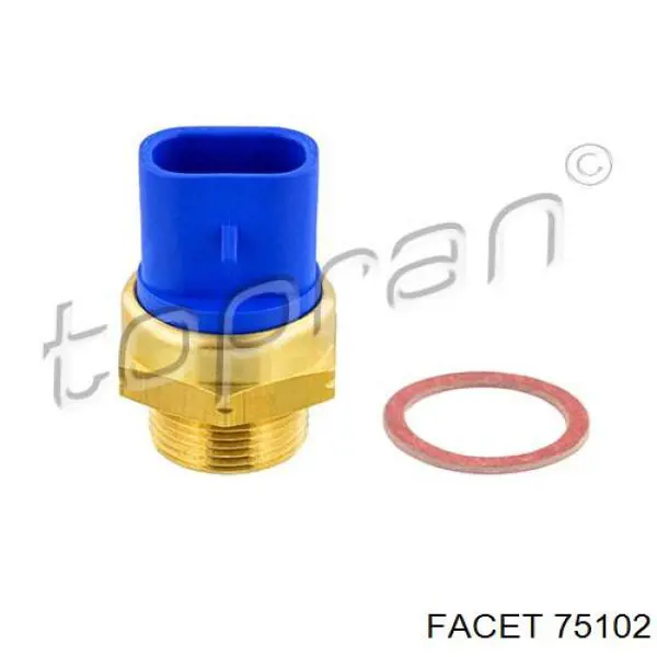 7586250 Fiat/Alfa/Lancia sensor, temperatura del refrigerante (encendido el ventilador del radiador)