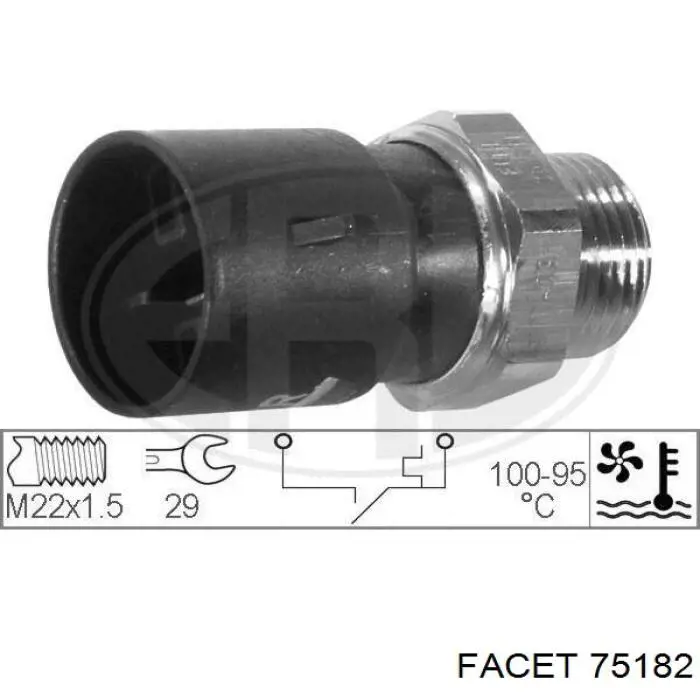 BTS889100 Borg&beck sensor, temperatura del refrigerante (encendido el ventilador del radiador)