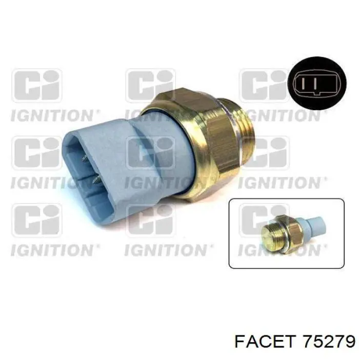 001 540 31 45 Mercedes sensor, temperatura del refrigerante (encendido el ventilador del radiador)