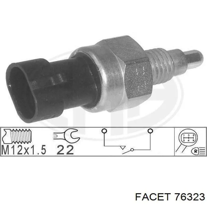  Interruptor, piloto de marcha atrás para Opel Antara L07