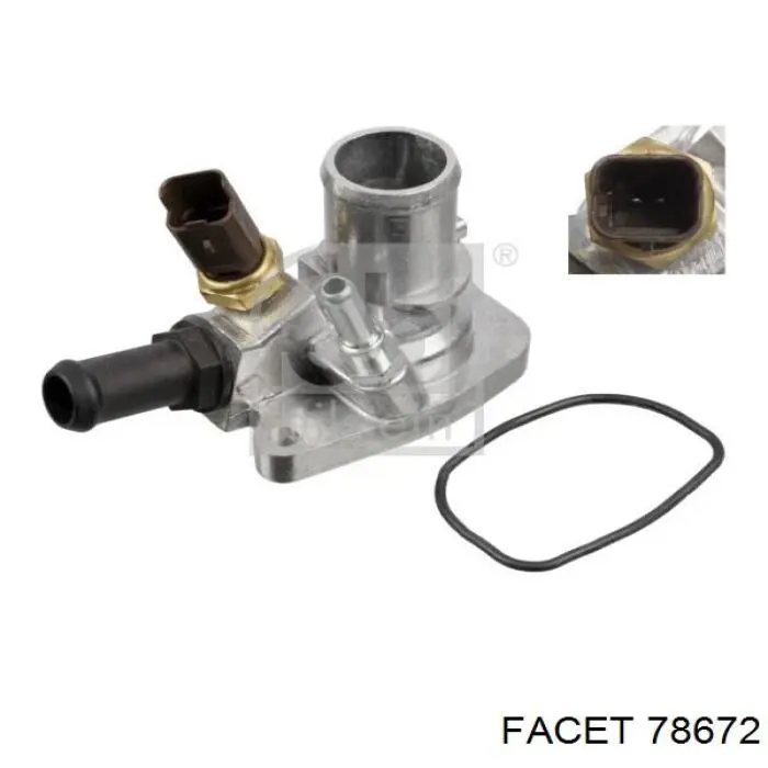 78672 Facet termostato, refrigerante