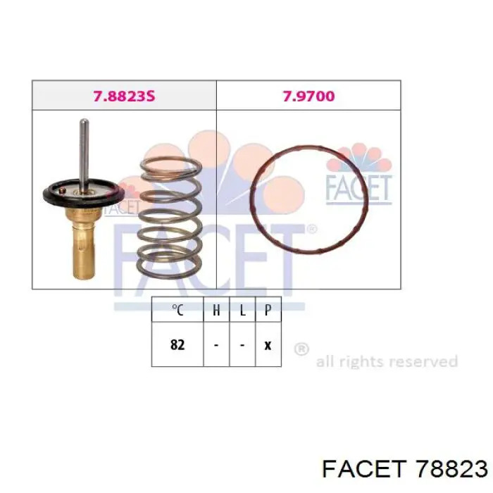 WHTD82 Tama termostato, refrigerante