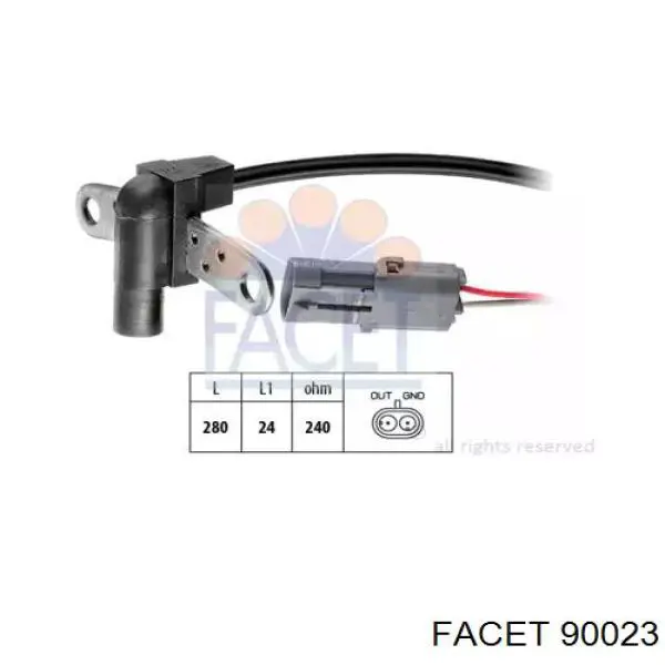  Sensor de posición del cigüeñal para Renault 19 2 