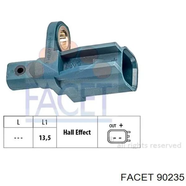 K05096236AA Fiat/Alfa/Lancia sensor de posición del cigüeñal