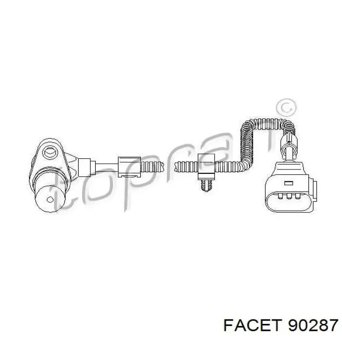 06A906433A VAG sensor de posición del cigüeñal