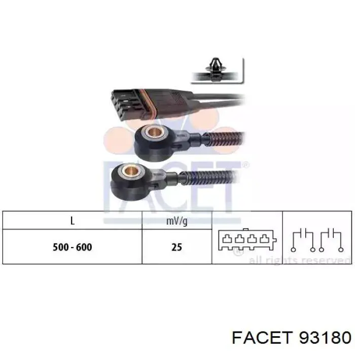 06E905376B Lamborghini sensor de detonaciones