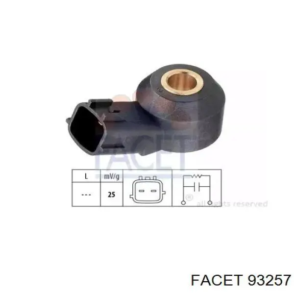  Sensor de detonaciones para Mazda CX-5 KE