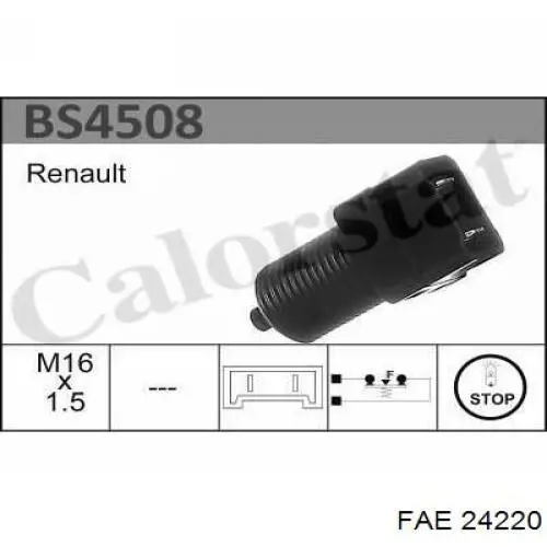 24220 FAE interruptor luz de freno